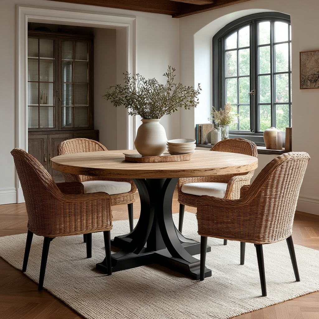 The Savannah Dining Table - Wood