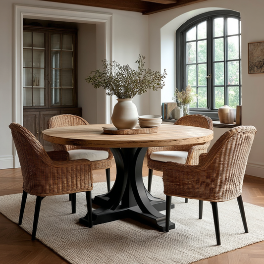 The Savannah Dining Table - Wood