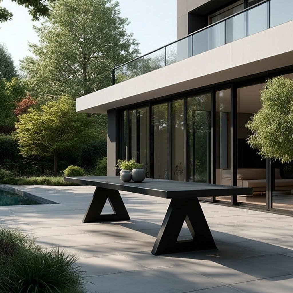 The Asher Outdoor Dining Table