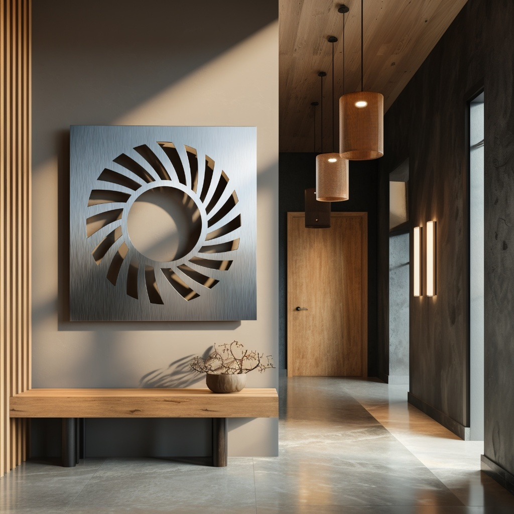 The Radiant - Metal Wall Art