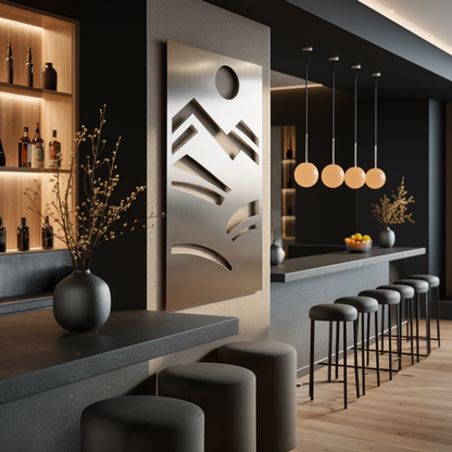 The Zenith - Metal Wall Art