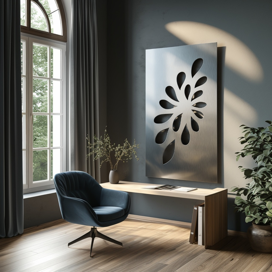 The Burst - Metal Wall Art