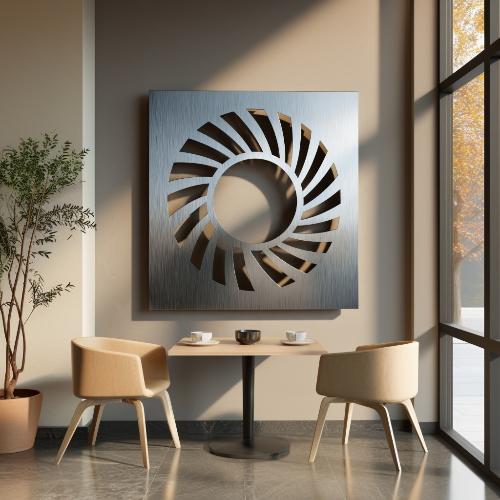 The Radiant - Metal Wall Art