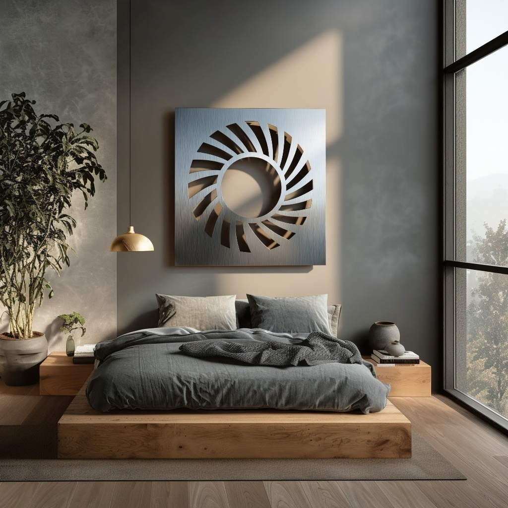 The Radiant - Metal Wall Art