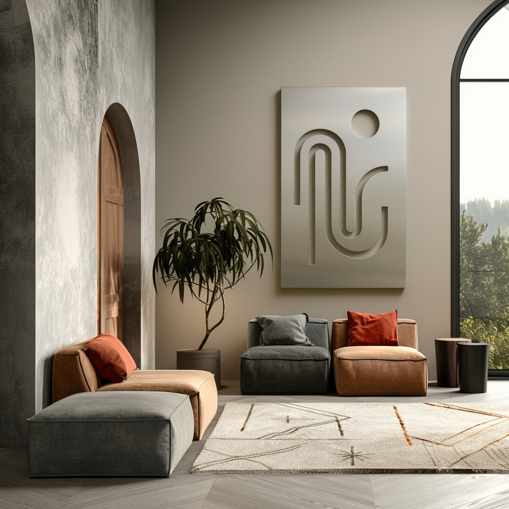 The Streamline - Metal Wall Art